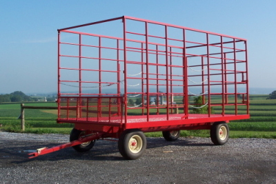 gap hill hay wagon